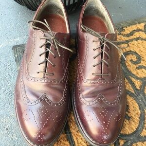 Rockport Dressports Oxford Dress shoes Wine sz 10